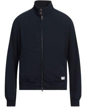 Fay Jacket Cotton, Polyamide, Elastane - Blue