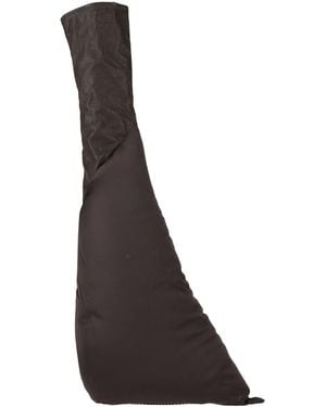 Rick Owens Boot Leather, Textile Fibers - White