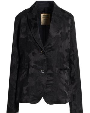 Uma Wang Blazer Linen, Viscose - Black