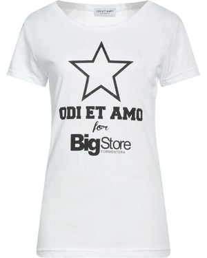 Odi Et Amo T-shirt - Bianco