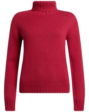 Aragona Turtleneck Cashmere - Red