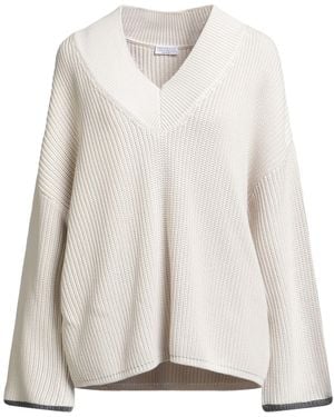 Brunello Cucinelli Jumper - White
