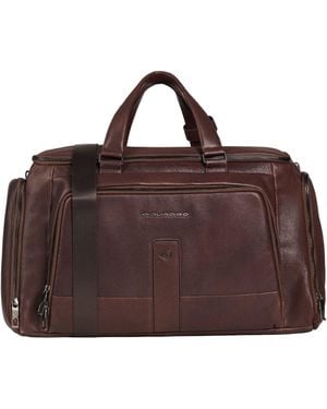 Piquadro Duffel Bags - Brown