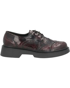 Nila & Nila Lace-Up Shoes Leather - Grey