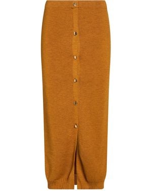 Semicouture Midi Skirt - Orange