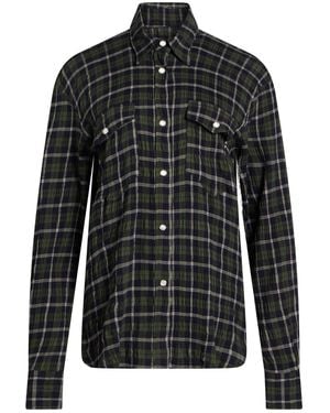 Department 5 Dark Shirt Viscose, Polyamide, Elastane - Black