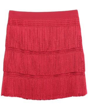 Alberta Ferretti Minigonna - Rosso