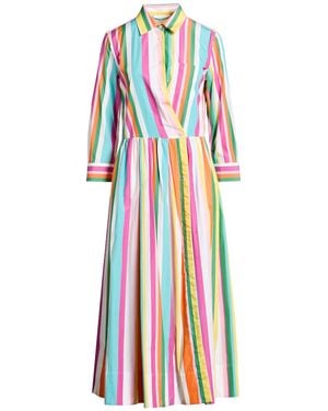 Sara Roka Midi Dresses - White