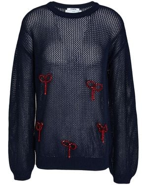 Vivetta Midnight Sweater Cotton, Polyamide - Blue