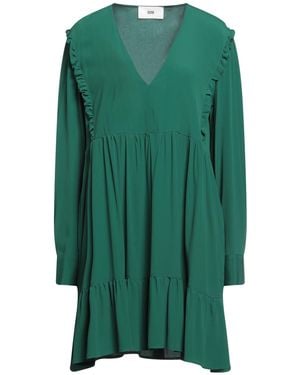 SOLOTRE Mini Dress Acetate, Silk - Green