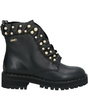Liu Jo Ankle Boots Calfskin - Black