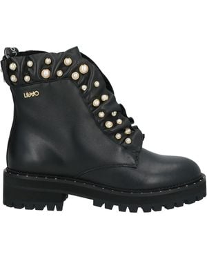 Liu Jo Ankle Boots Calfskin - Black