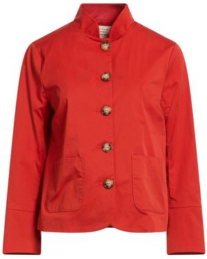 ALESSIA SANTI Jacket Cotton, Polyamide, Elastane - Red