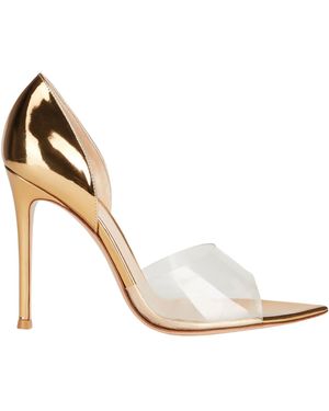 Gianvito Rossi Sandals Leather, Pvc - White