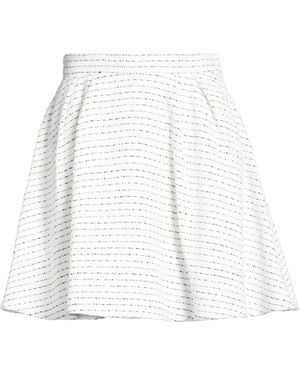 Alessandra Rich Mini Skirt - White
