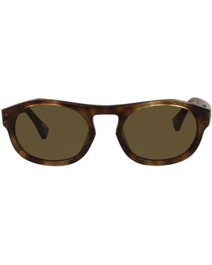 Linda Farrow Sonnenbrille - Natur
