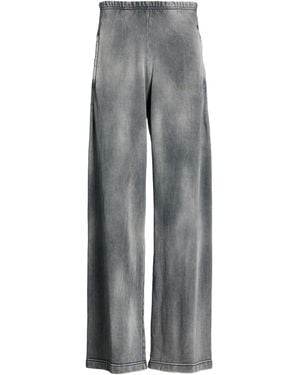 Replay Charcoal Pants Cotton - Gray