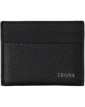 ZEGNA Tarjetero - Negro