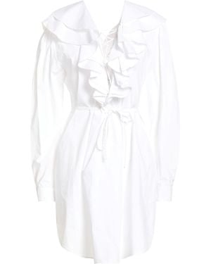 Isabelle Blanche Mini Dress Cotton - White