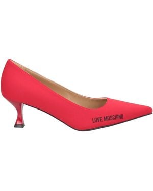 Love Moschino Court Shoes Lycra - Pink