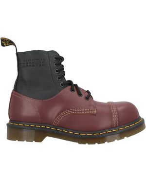 Mm6 Maison Margiela X Dr.martens Stivaletti - Marrone