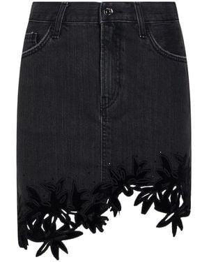Liu Jo Denim Skirt Cotton - Black