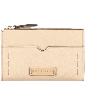 The Bridge Wallet Cow Leather, Cowhide - Natural