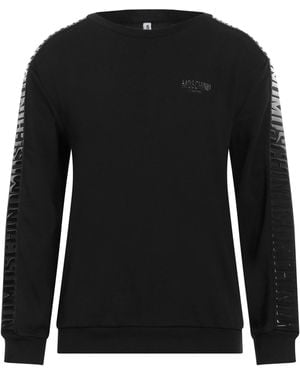 Moschino Sweatshirt Cotton, Elastane - Black