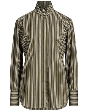 Eleventy Khaki Shirt Cotton - Green