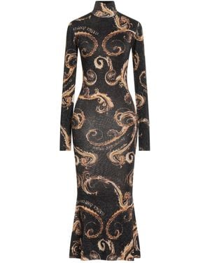 Versace Jeans Couture Vestito Lungo - Nero