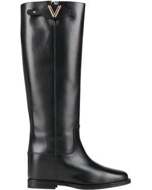 Via Roma 15 Boot Leather - Black
