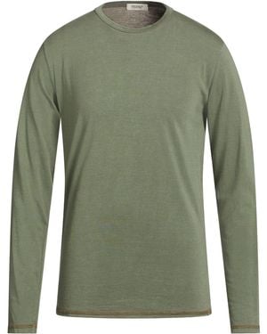 Crossley Military T-Shirt Cotton, Silk - Green