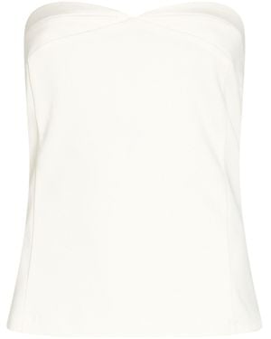 Liviana Conti Ivory Top Polyamide, Viscose, Polyester, Silk - White