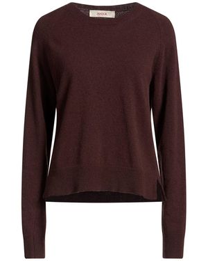 Jucca Chocolate Jumper Virgin Wool - Brown