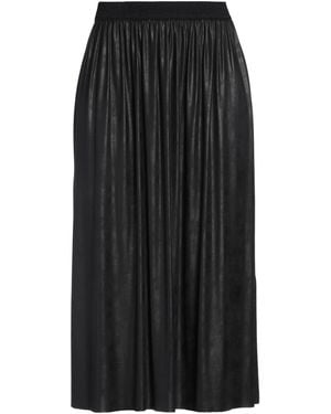 ALESSIA SANTI Midi Skirt Polyester, Elastane - Black