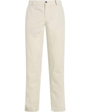 Mason's Pants Cotton, Elastane - White