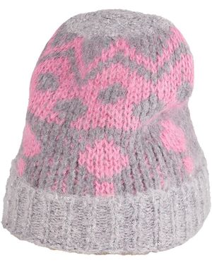 SOLOTRE Hat Polyamide, Alpaca Wool - Pink