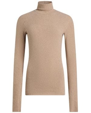 Masnada Rollkragenpullover - Natur