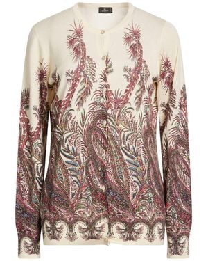 Etro Strickjacke - Weiß