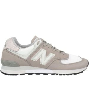 New Balance Mesh Fabric Low-Top Trainers - White