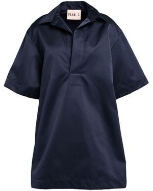 Plan C Mini Dress - Blue