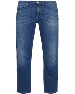 Jeckerson Jeans Cotton, Chlorofiber, Elastomultiester, Rubber - Blue