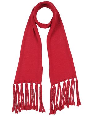 Daniele Alessandrini Scarf Polyamide, Wool, Viscose, Cashmere - Red