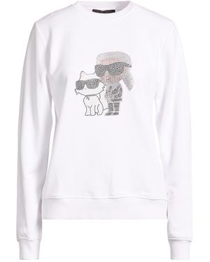 KARL LAGERFELD Sweatshirt - Weiß