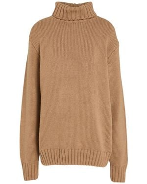 Helmut Lang Col Roulé - Marron
