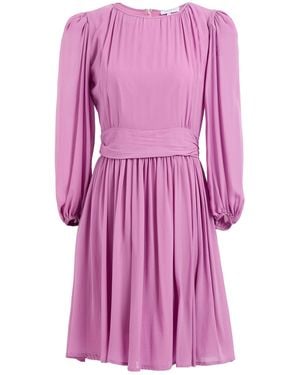 SAGE AND IVY Mauve Mini Dress Silk - Pink