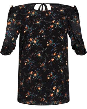 Sandro Top Viscose - Black