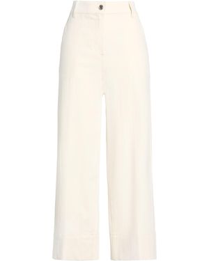 Maison Kitsuné Jeans Cotton, Elastane - White