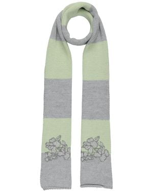 ERMANNO FIRENZE Light Scarf Acrylic, Wool, Polyamide, Alpaca Wool - Green