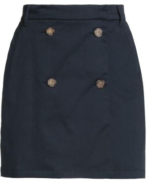 Indee Midnight Mini Skirt Cotton, Elastane - Blue